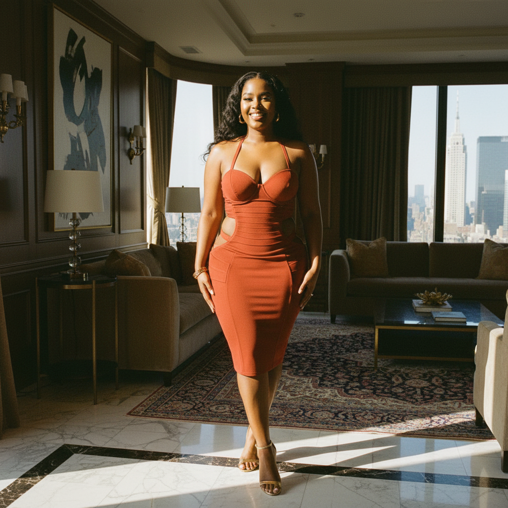 Halter Cutout Bodycon Dress- ALMOST SOLD OUT!!!