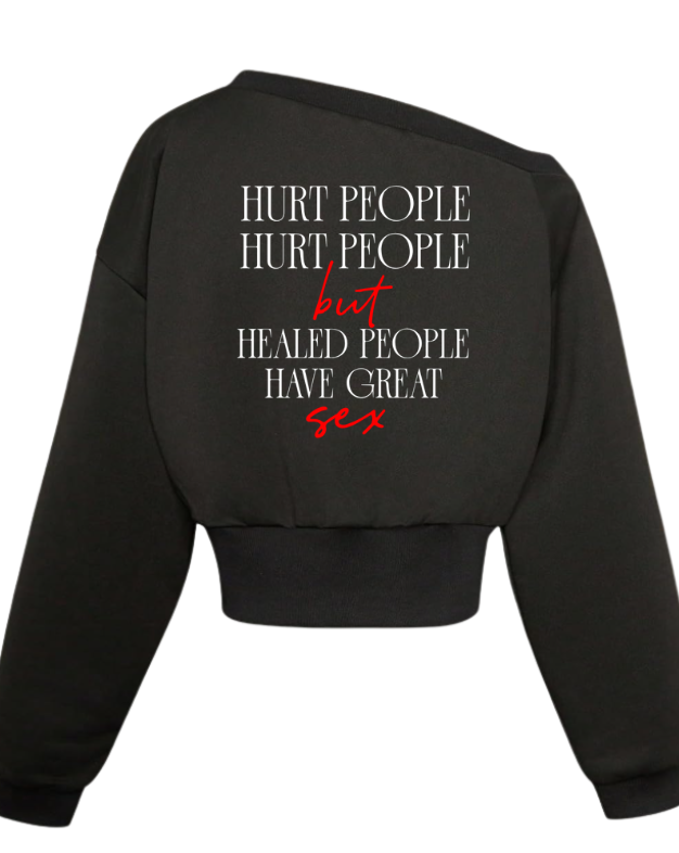 Off the shoulder Sweatshirt